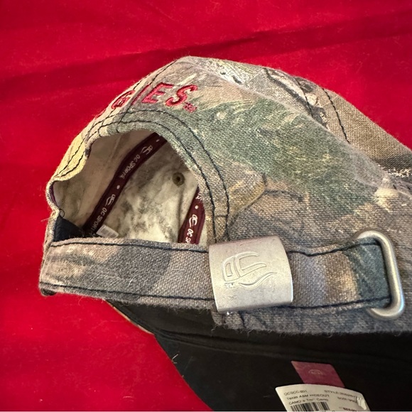 Camo Texas A&M strap back hat baseball cap NWT - Picture 7 of 12